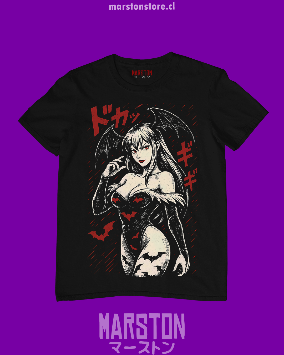 Polera darkstalkers - Morrigan Aensland