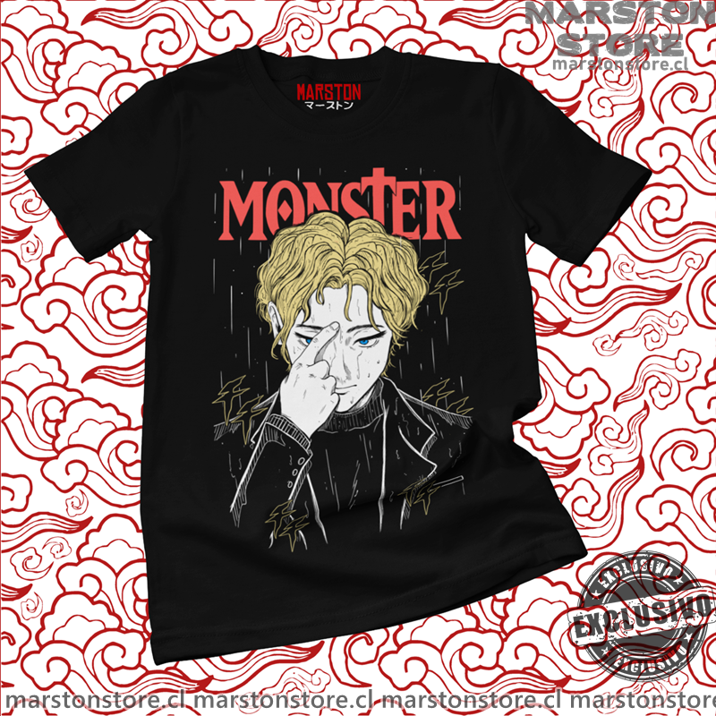 Polera Monster - Johan Liebert