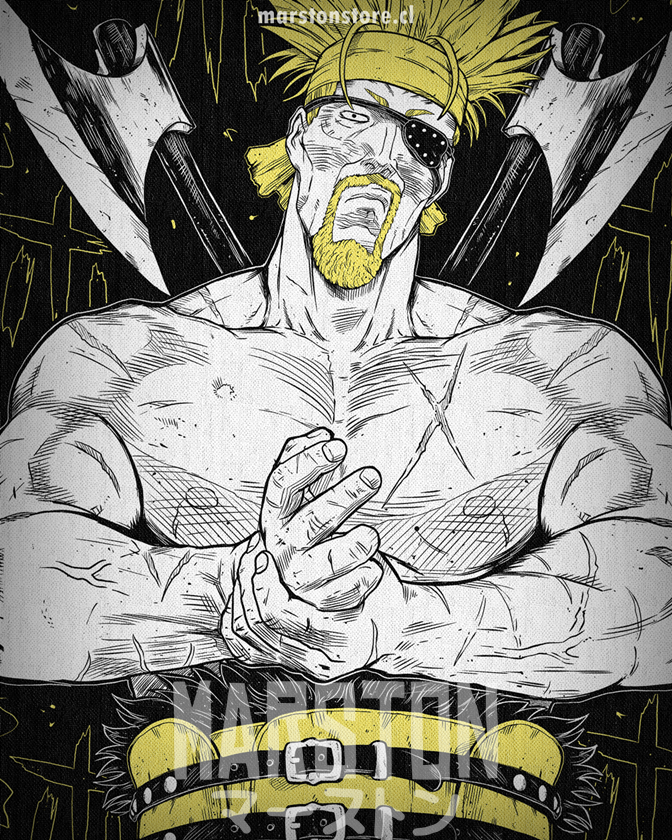Polera Vinland Saga - Thorkell