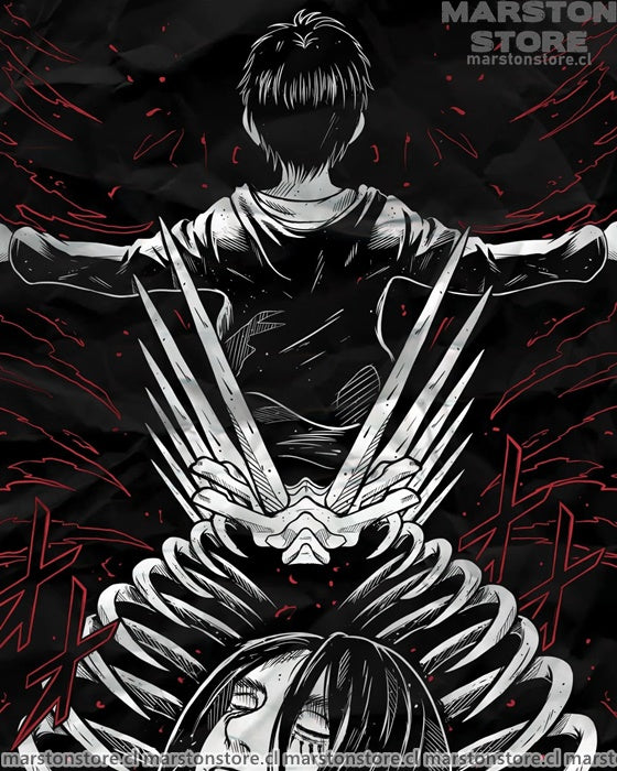 Polerón Shingeki no Kyojin - Eren Jaeger