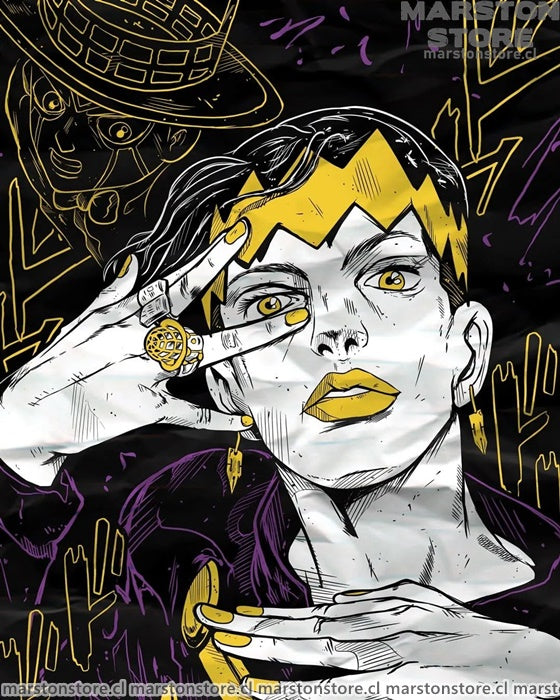 Polera Jojo's Bizarre Adventure - Rohan Kishibe