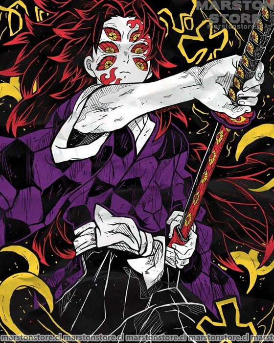 Polera Kimetsu no Yaiba - Kokushibo