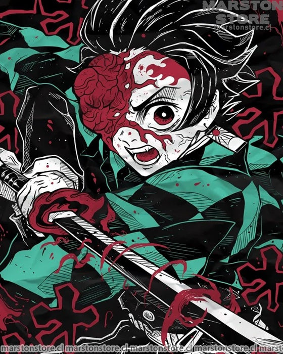 Polera Kimetsu no Yaiba - Tanjiro Kamado