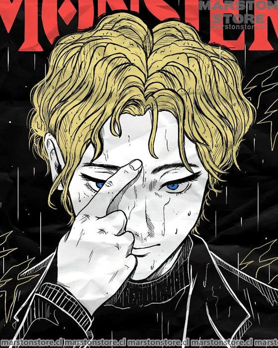 Polera Monster - Johan Liebert