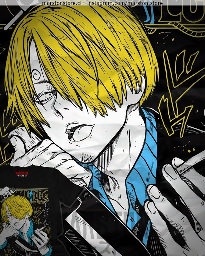 Polera One Piece - Sanji