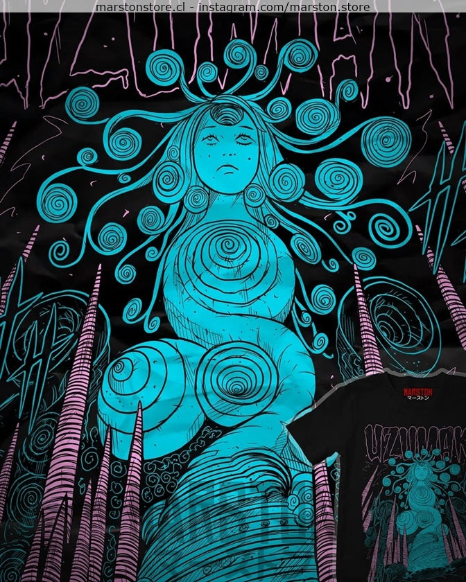 Polera Junji Ito - Uzumaki