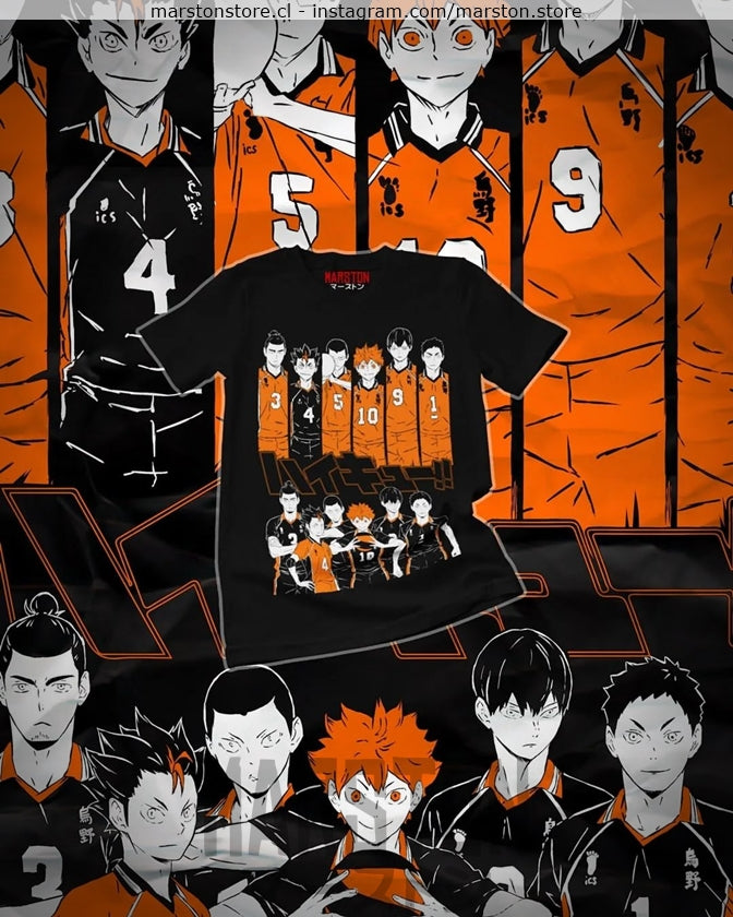 Polera Haikyuu - Karasuno