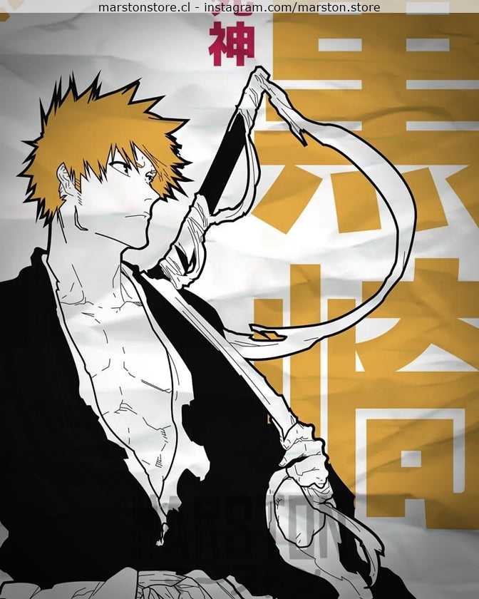 Polera Bleach - Ichigo Kurosaki (#epm)