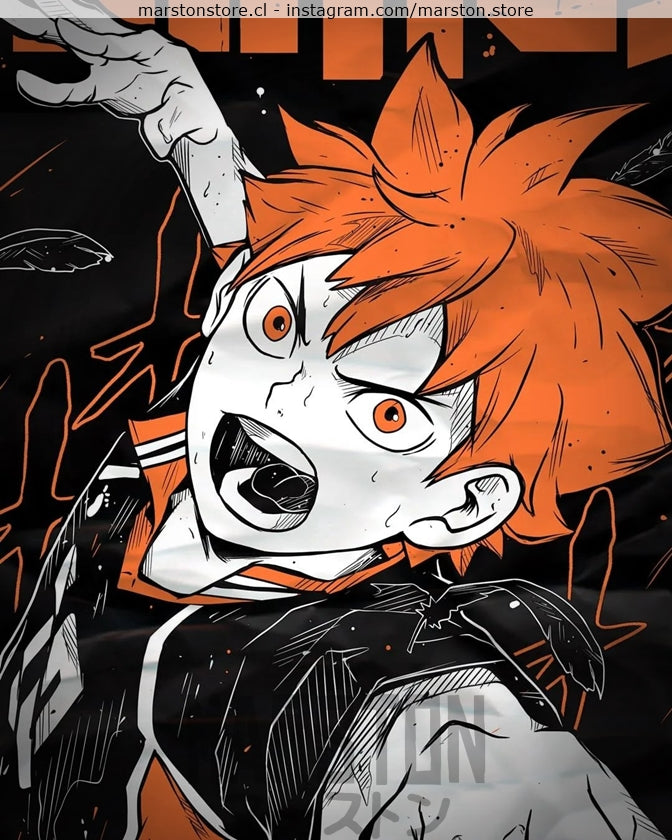 Polerón Haikyuu - Hinata Shoyo