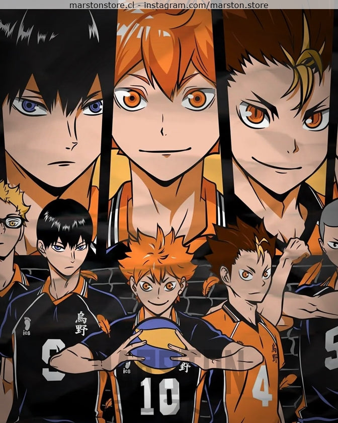 Polerón Haikyuu - Karasuno