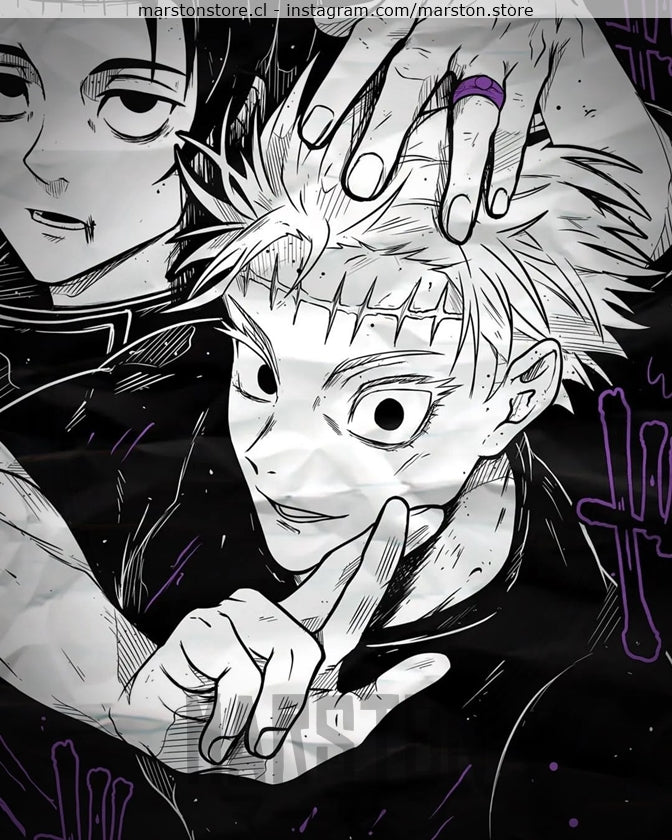 Polera Jujutsu Kaisen - Satoru Gojo - Yuta Okottsu