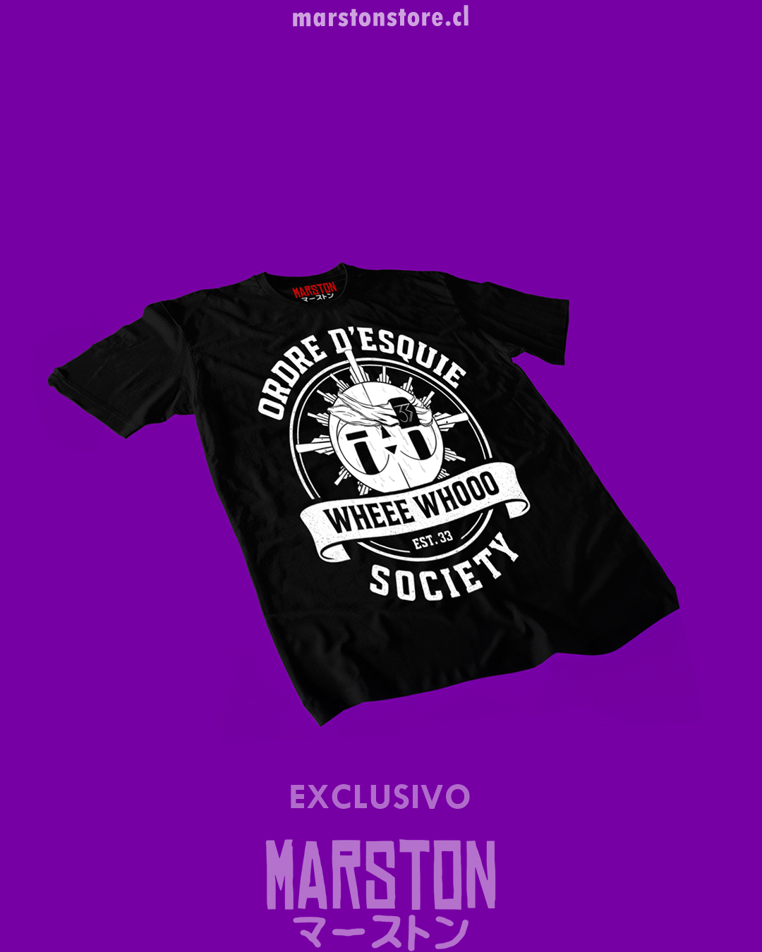 Polera Clair Obscur: Expedition 33 - Esquie
