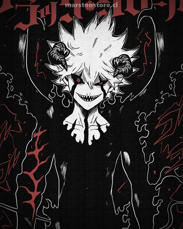 Polera Black Clover - Asta