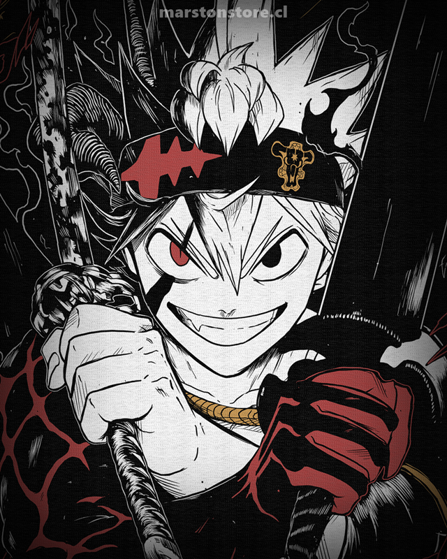 Polera Black Clover - Asta