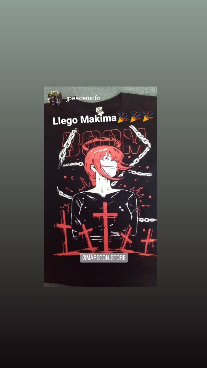 Polera Chainsaw man - Makima