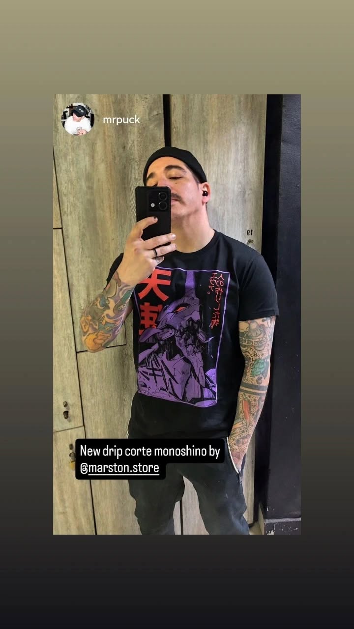 Polera Evangelion - Eva 01 (#epm)