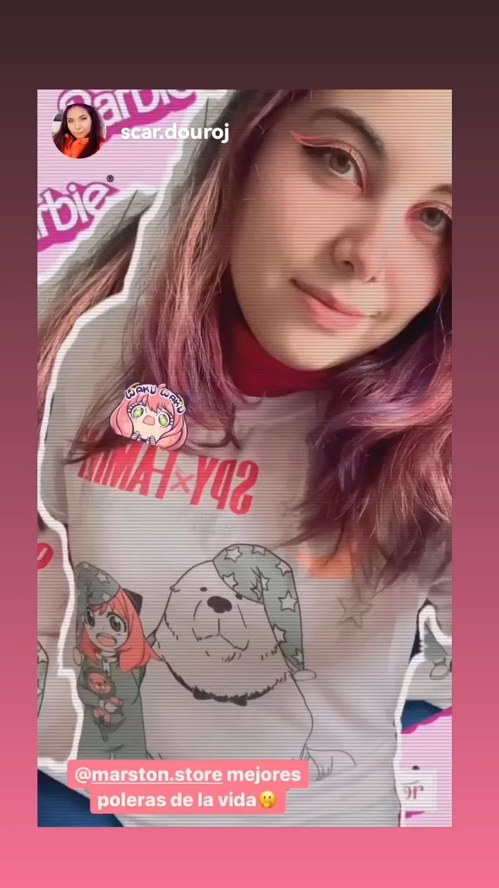 Polera Spy x Family - Anya - Bond (#sc0)