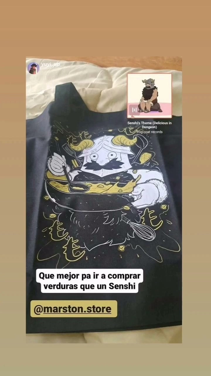 Polera Dungeon Meshi - Senshi