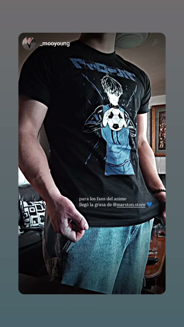 Polera Blue Lock - Yoichi Isagi