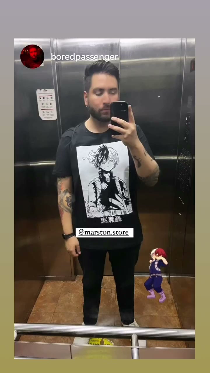 Polera Boku no Hero - Todoroki