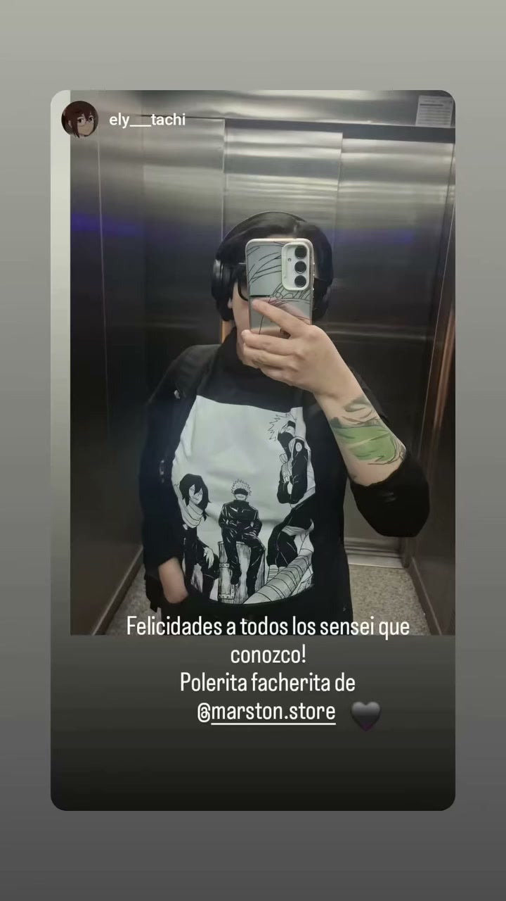 Polera Aizawa - Satoru Gojo - Kakashi