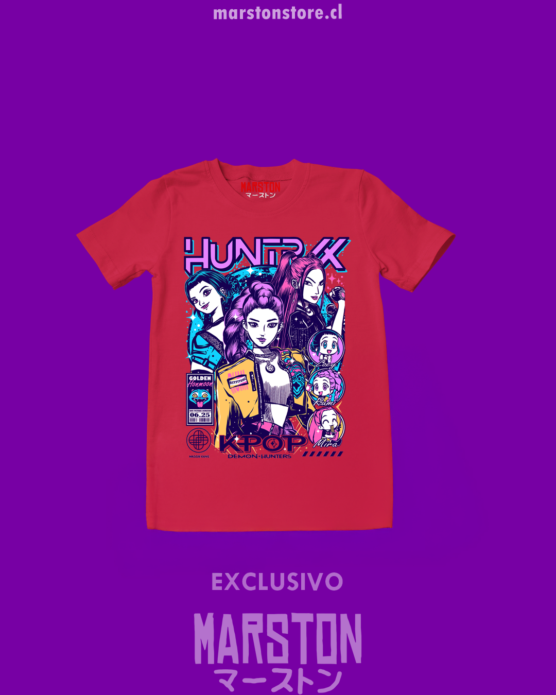 Polera KPop Demon Hunters