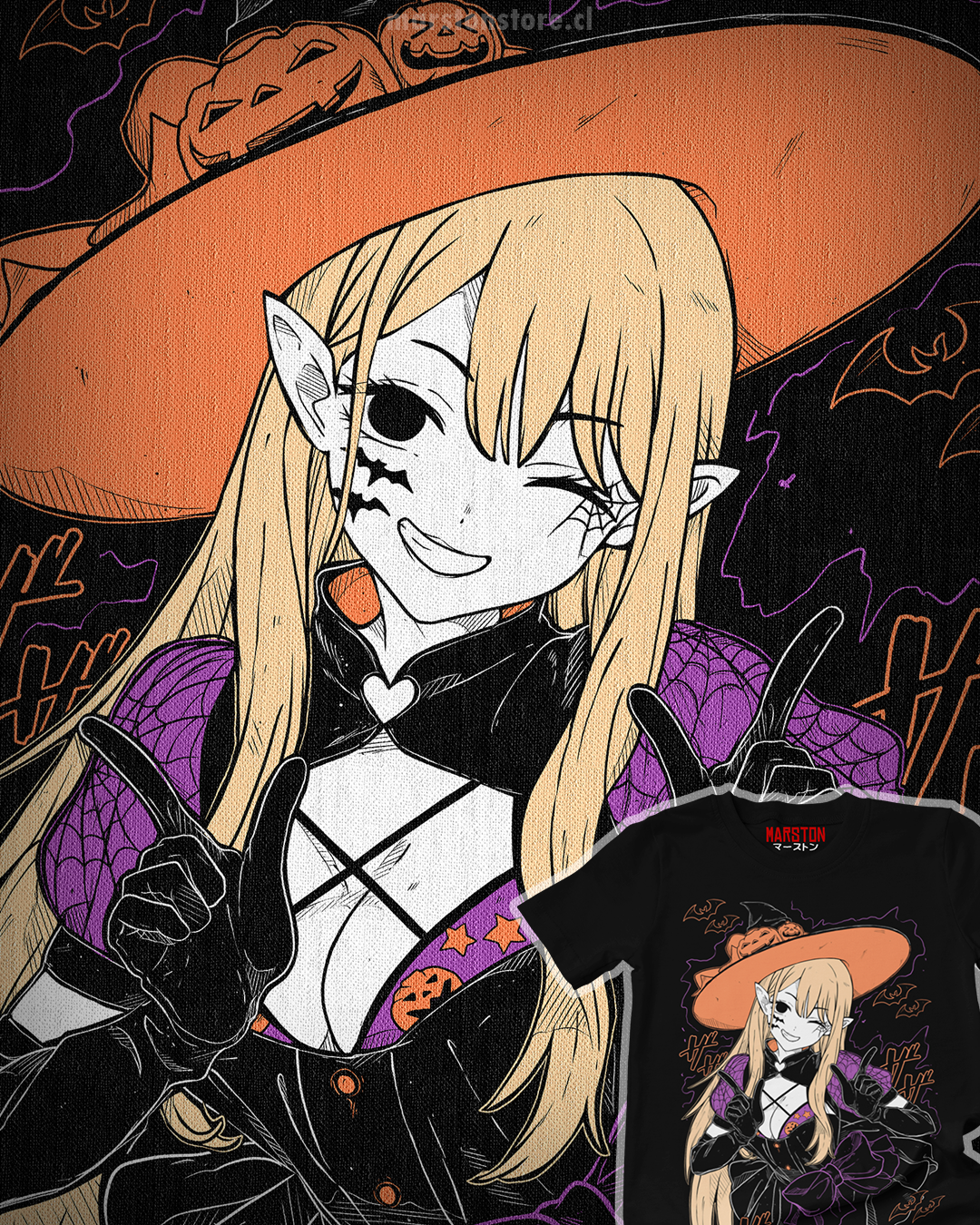 Polera Sono Bisque Doll wa Koi wo Suru - Marin Kitagawa Halloween