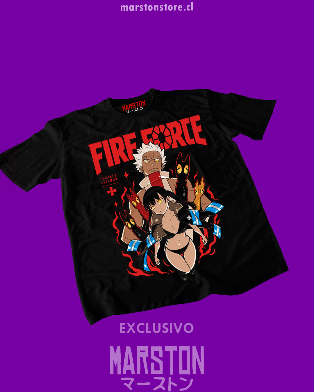 Polera Fire Force