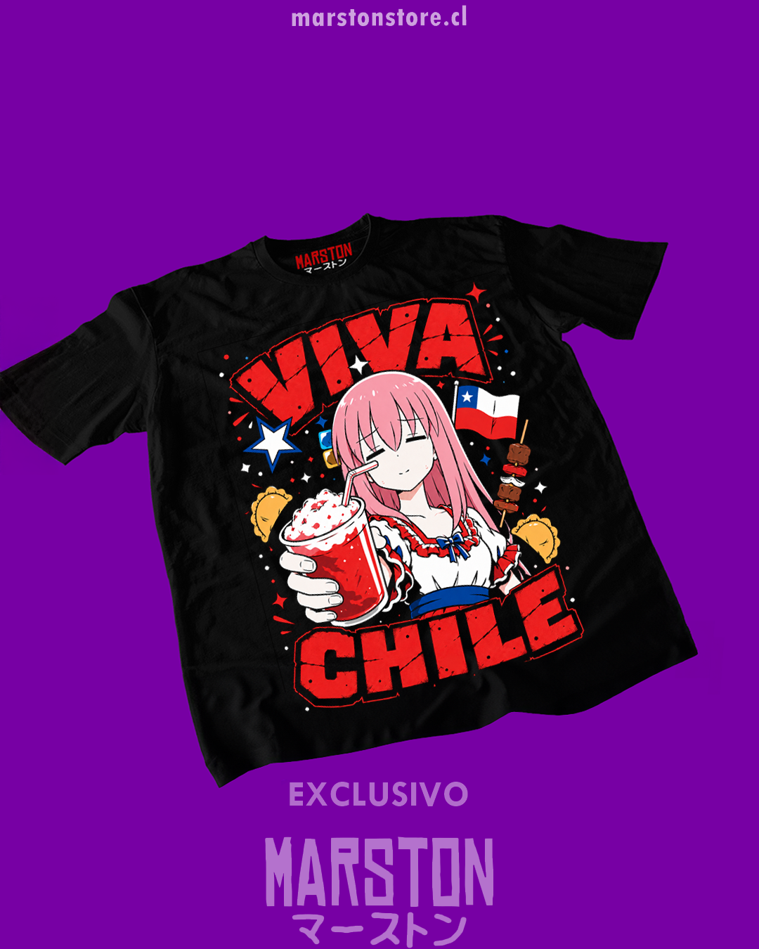 Polera Bocchi The Rock! - Hitori Gotoh - Dieciochera