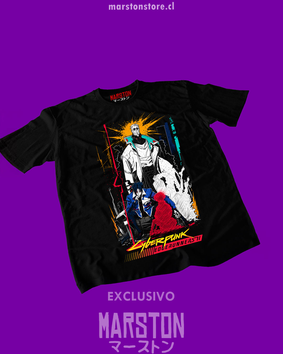 Polera Cyberpunk - Edgerunners 2