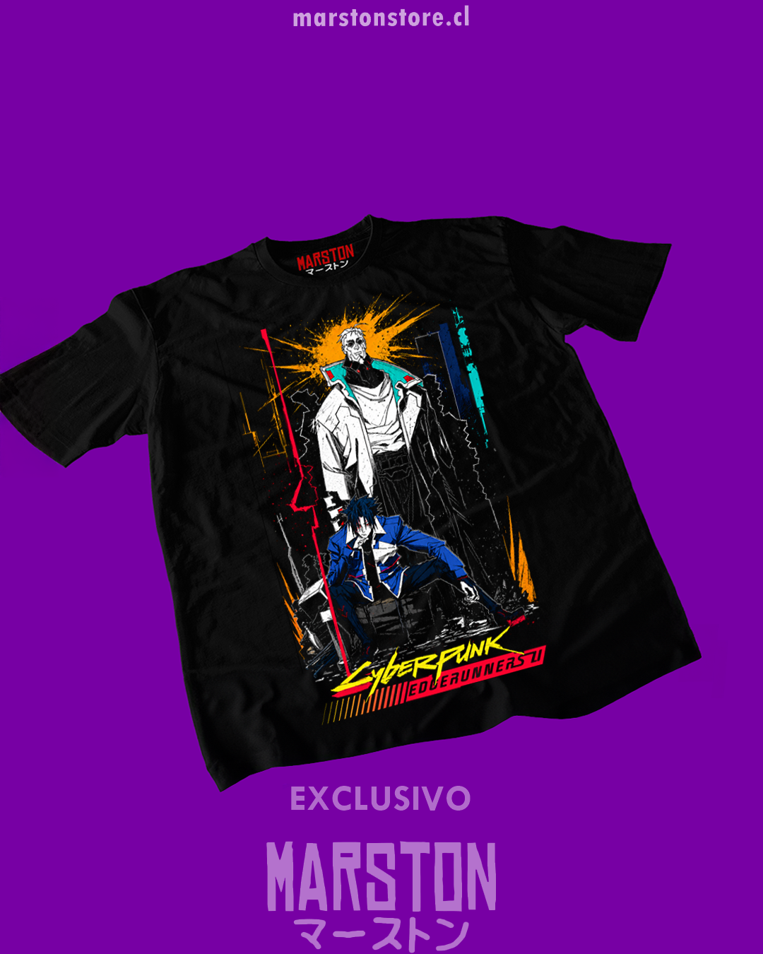 Polera Cyberpunk - Edgerunners 2