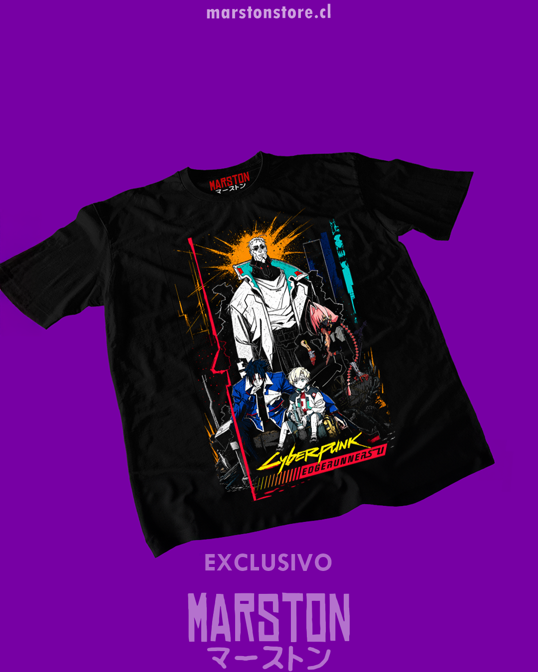 Polera Cyberpunk - Edgerunners 2