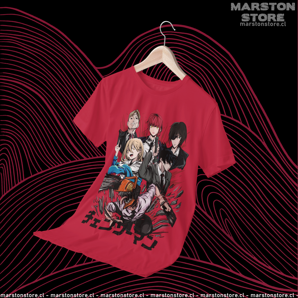 Polera Chainsaw Man - Denji - Makima - Himeno - Power - Aki - Kishibe