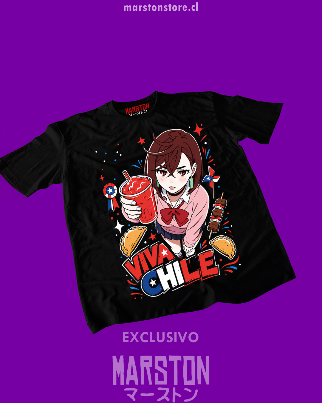 Polera Dandadan - Momo Ayase Dieciochera