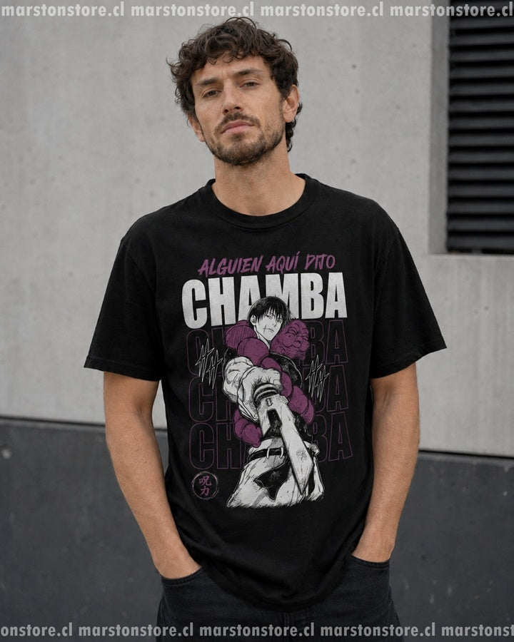 Polera Jujutsu Kaisen - Toji Fushiguro - Alguien aquí dijo chamba