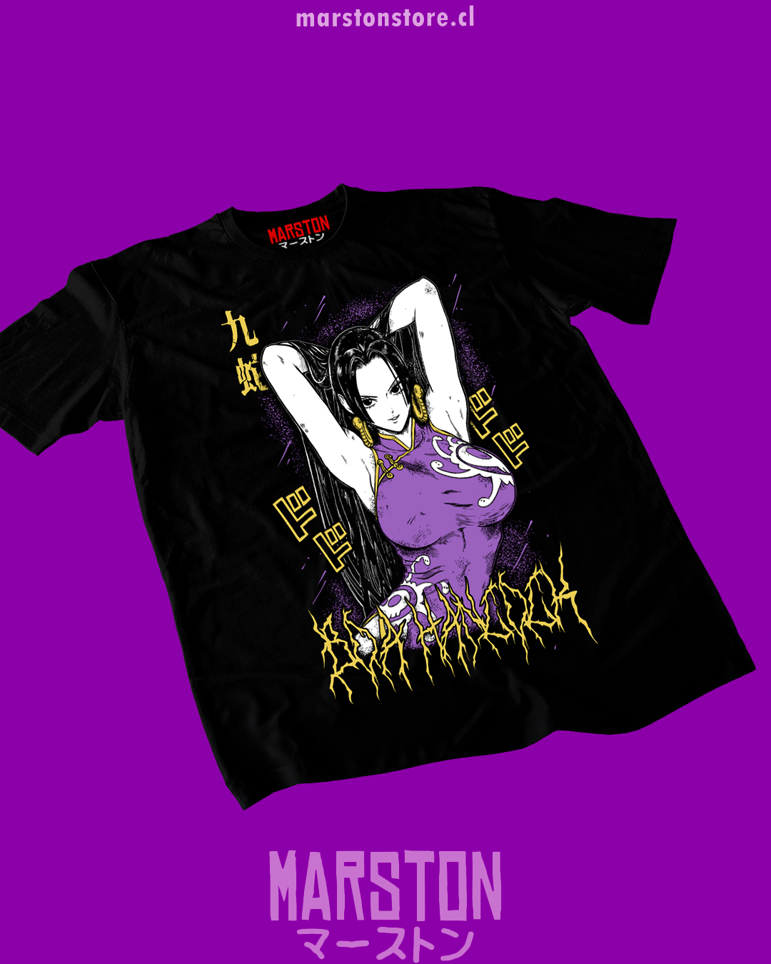 Polera One Piece - Boa hancock