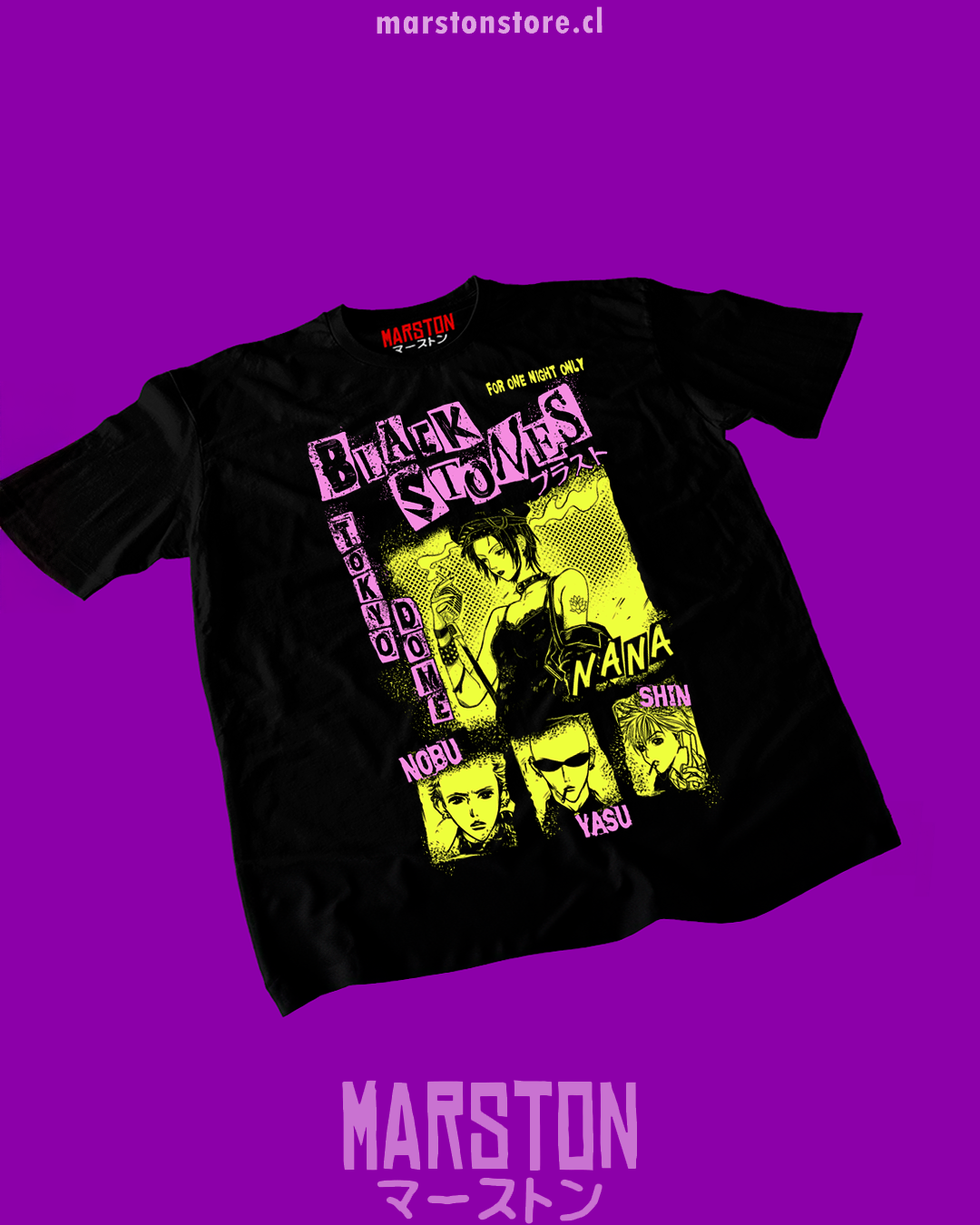 Polera Nana - Black Stones