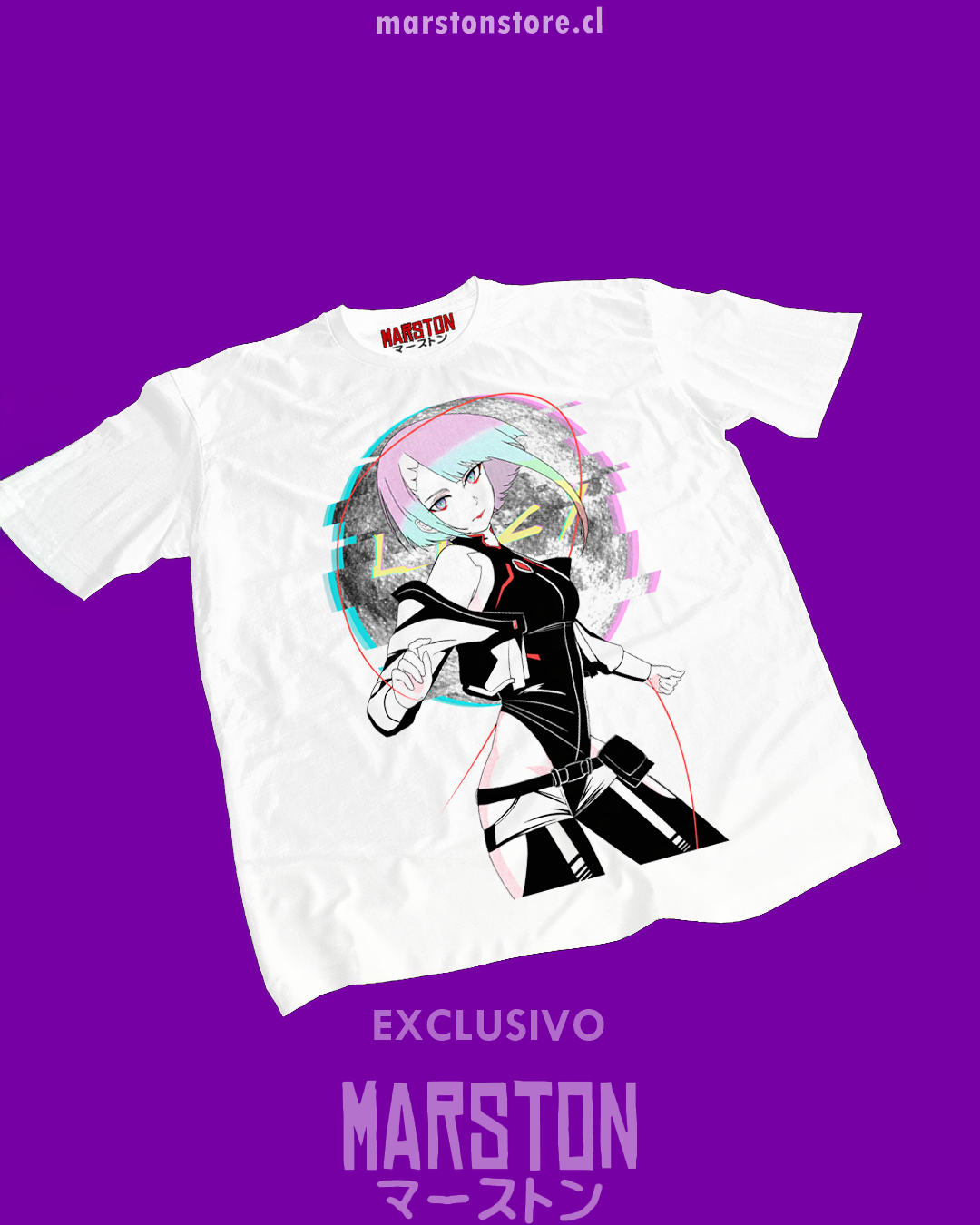 Polera Cyberpunk - Edgerunners - Lucy Kushinada