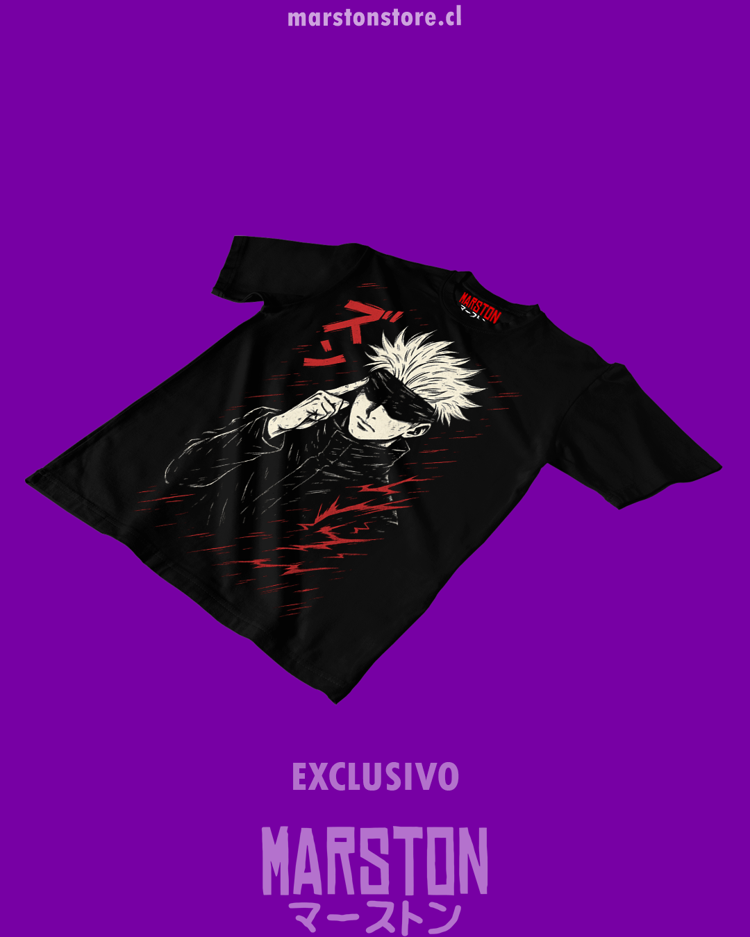 Polera Jujutsu Kaisen - Satoru Gojo