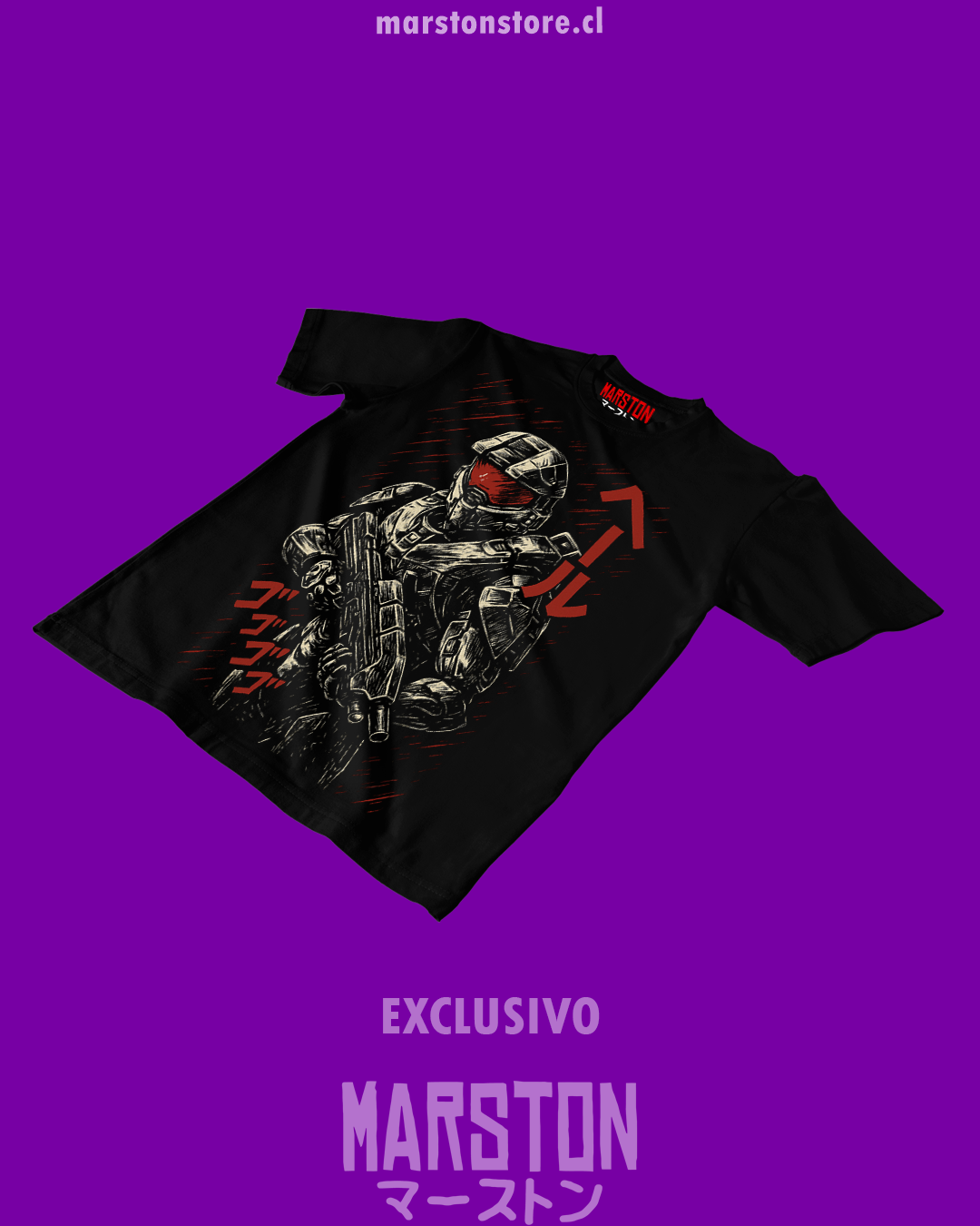 Polera Halo - Master Chief