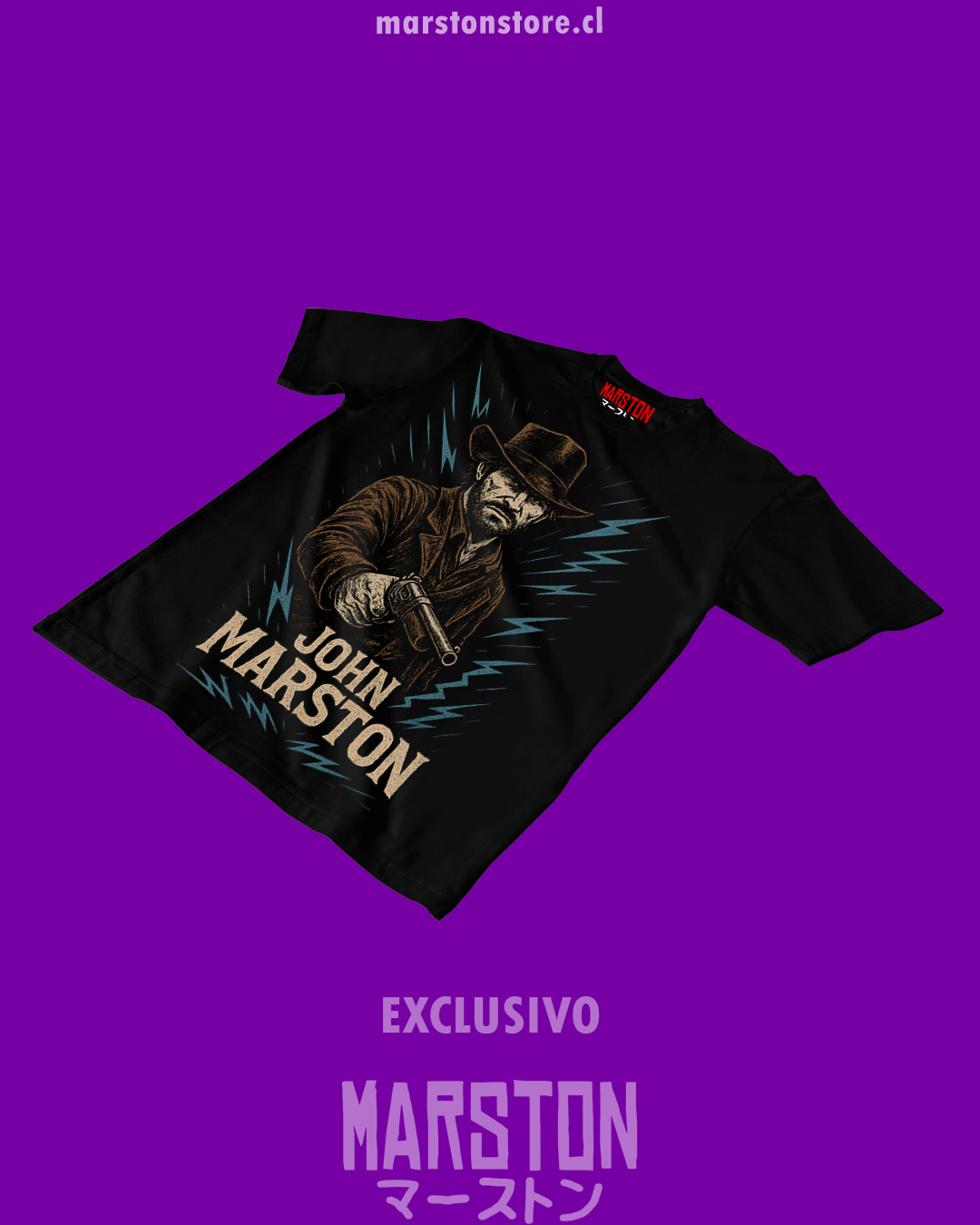 Polera Red Dead Redemption - John Marston