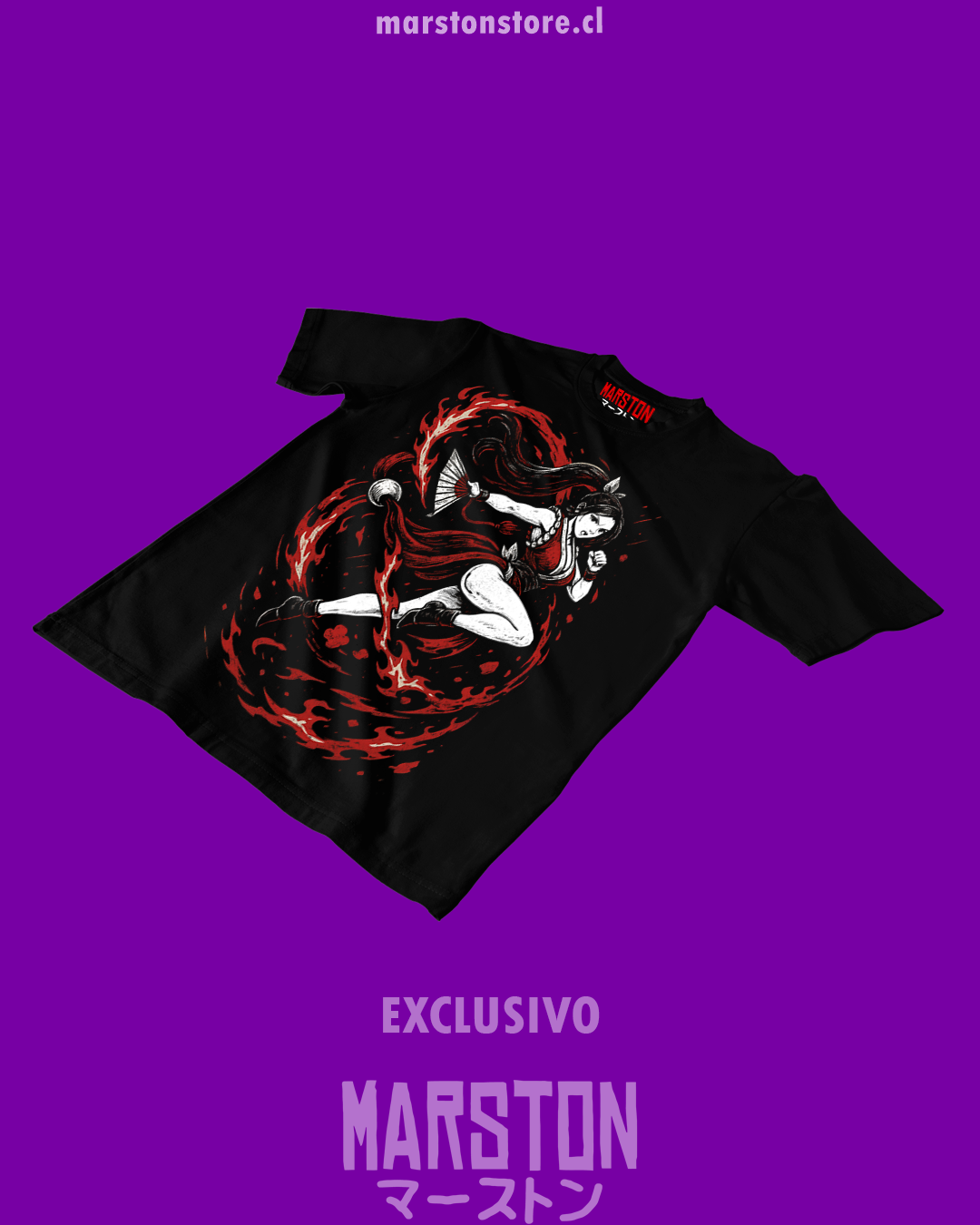 Polera The King of Fighters / Fatal Fury - Mai Shiranui