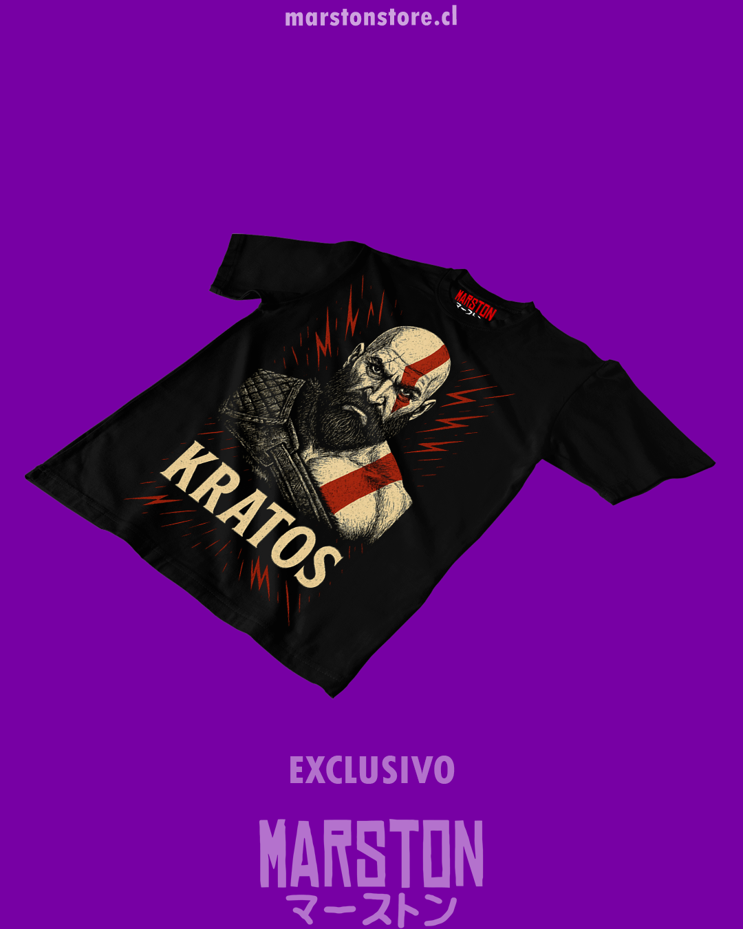 Polera God of War - Kratos