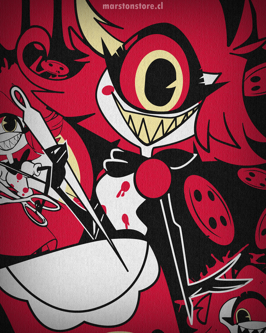 Polera Hazbin Hotel - Niffty (#ak0)