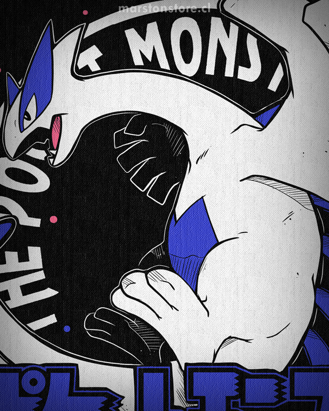 Polera Pokemon - Lugia