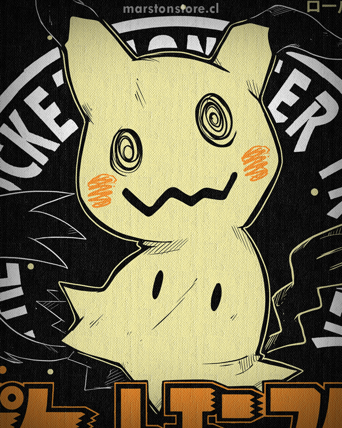 Polera Pokemon - Mimikyu