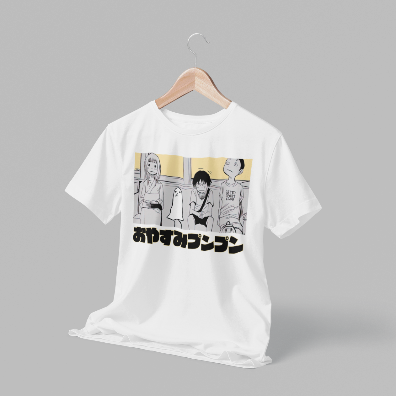 Polera blanca de Oyasumi Punpun (Goodnight Punpun)