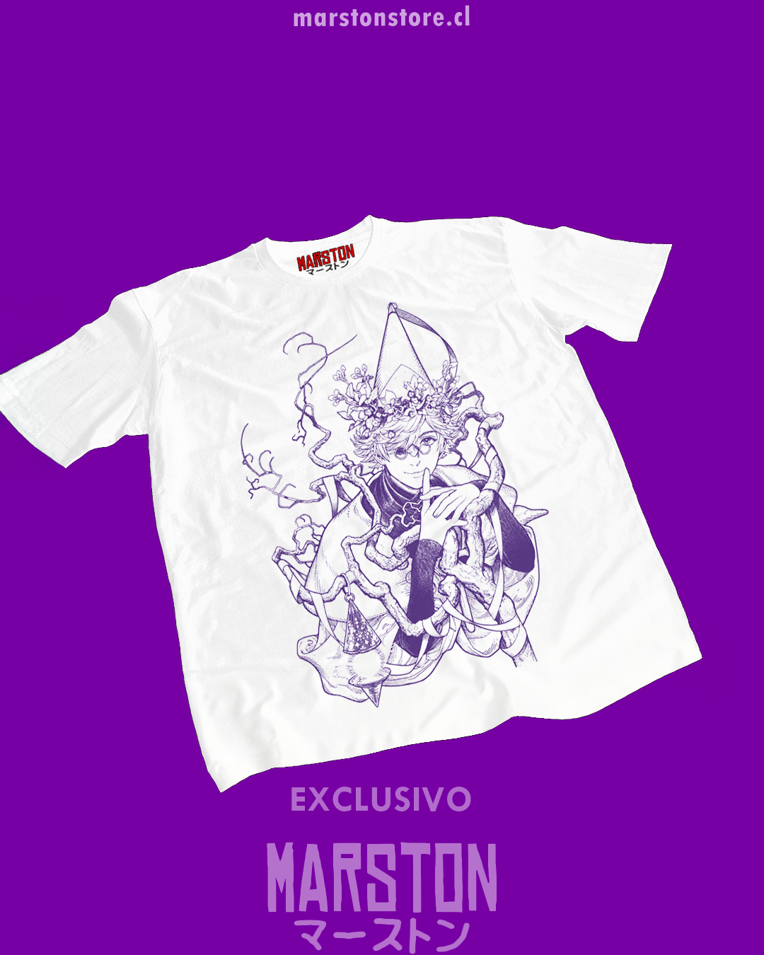 Polera blanca de Witch Hat Atelier