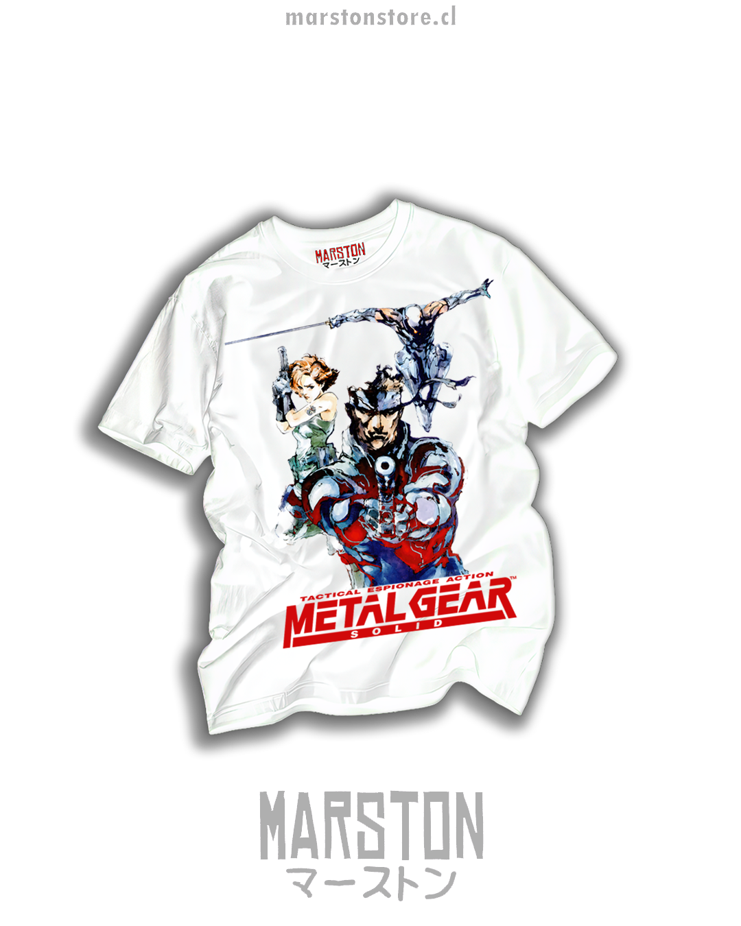 Polera Metal Gear Solid - Solid Snake