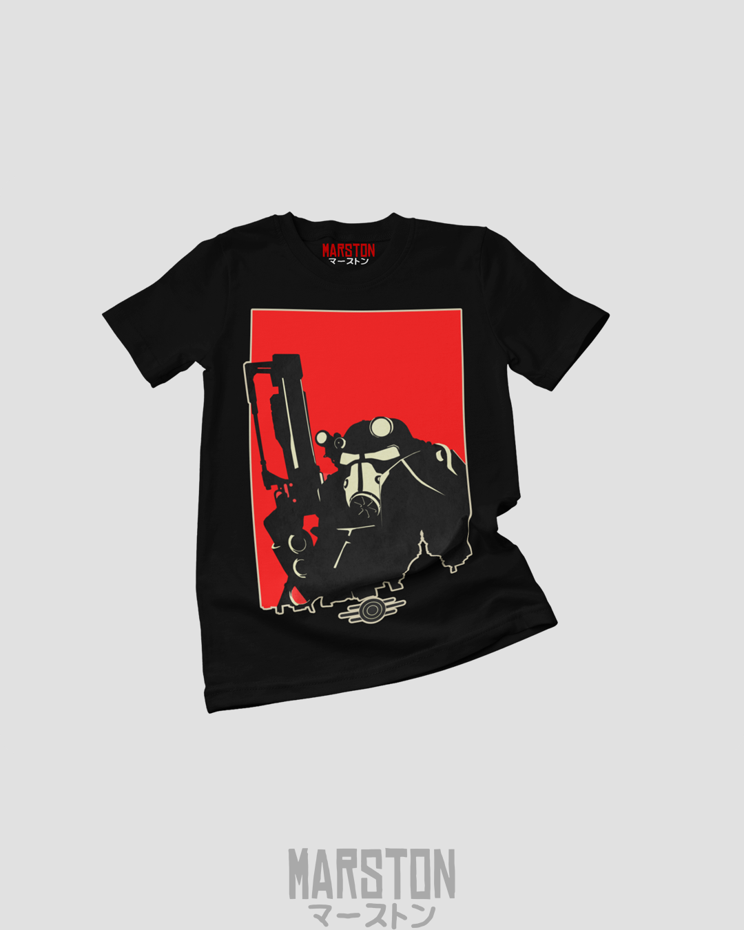 Polera negra de Fallout